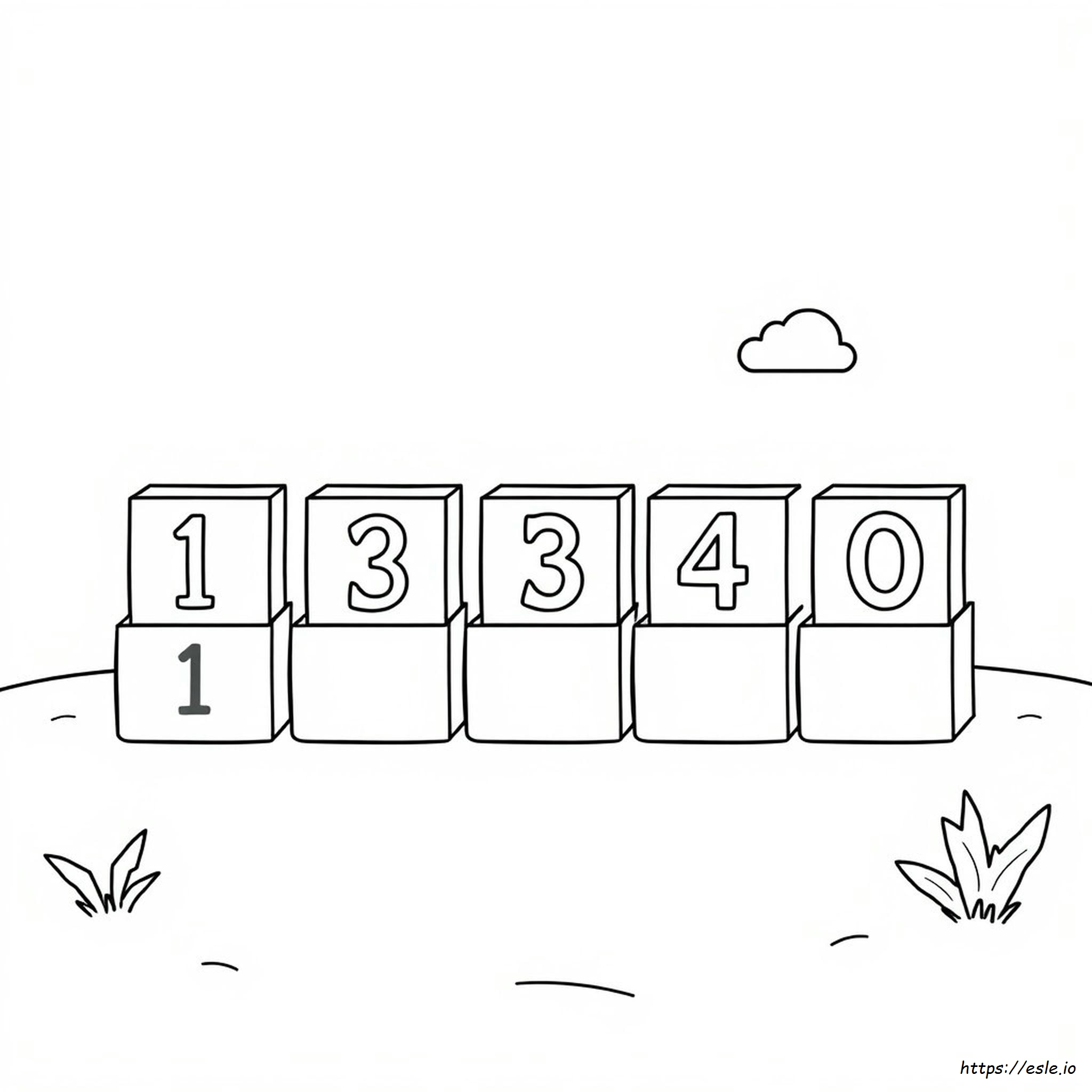 Numerot 1 10 V rityskuvat ESLE