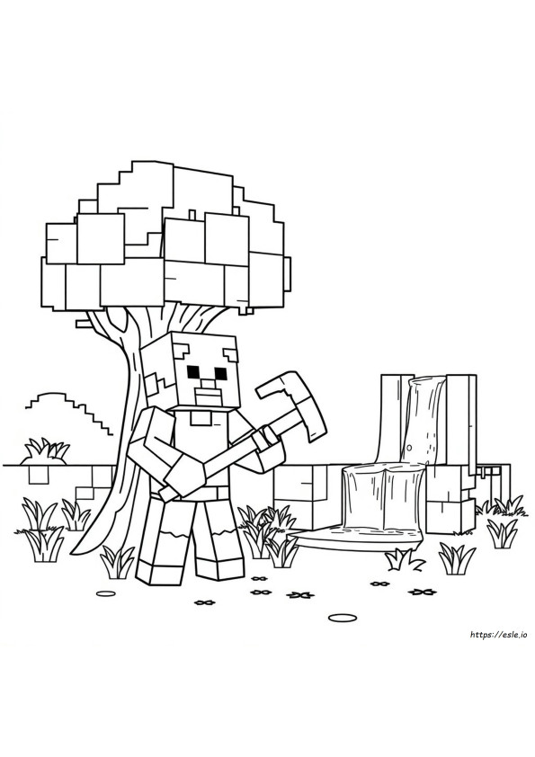 Páginas Para Colorear De Minecraft Dibujos De Minecraft Para Colorear