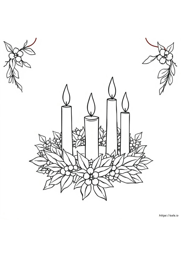 Pagini De Colorat Pacea Adventului