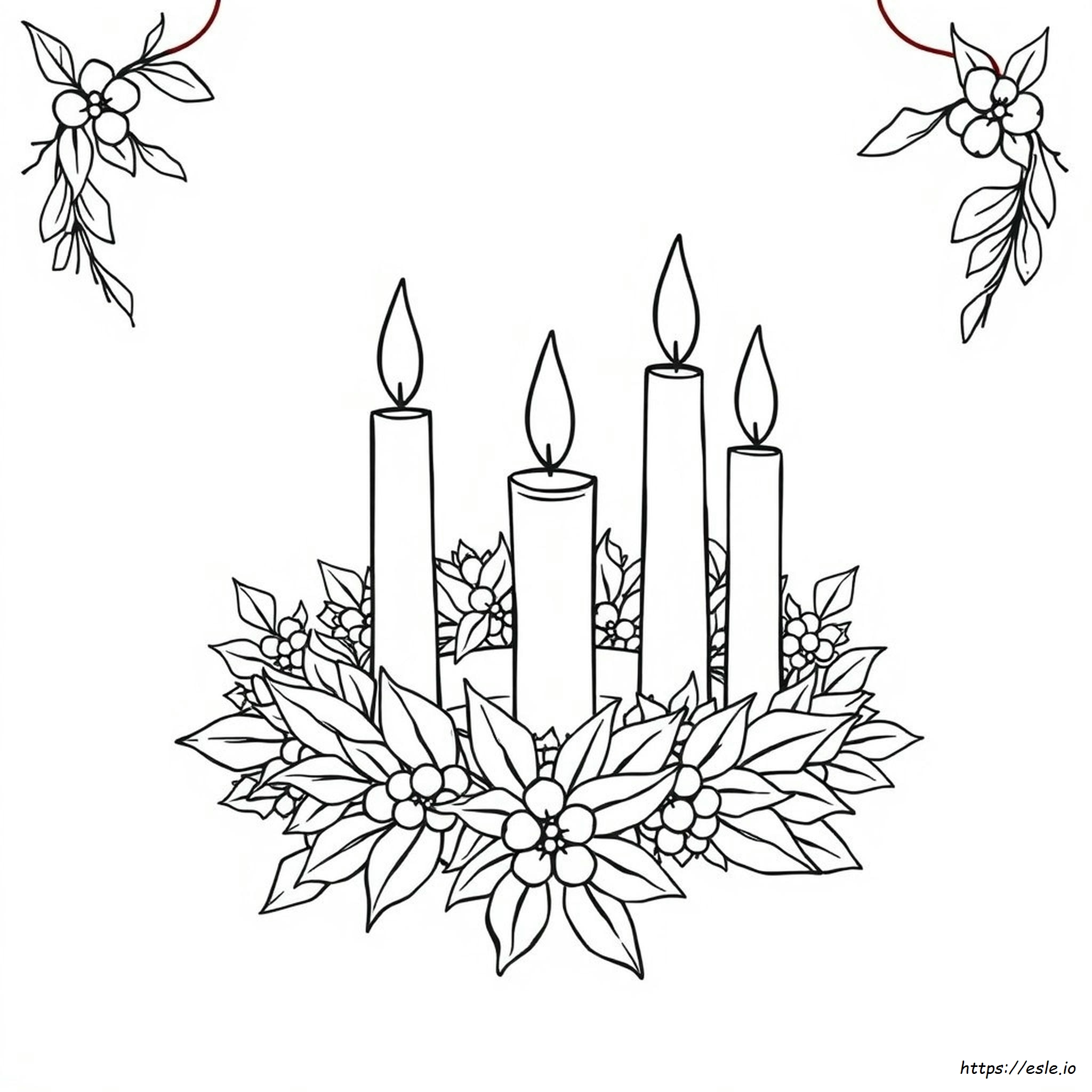 Advent Peace Coloring Pages