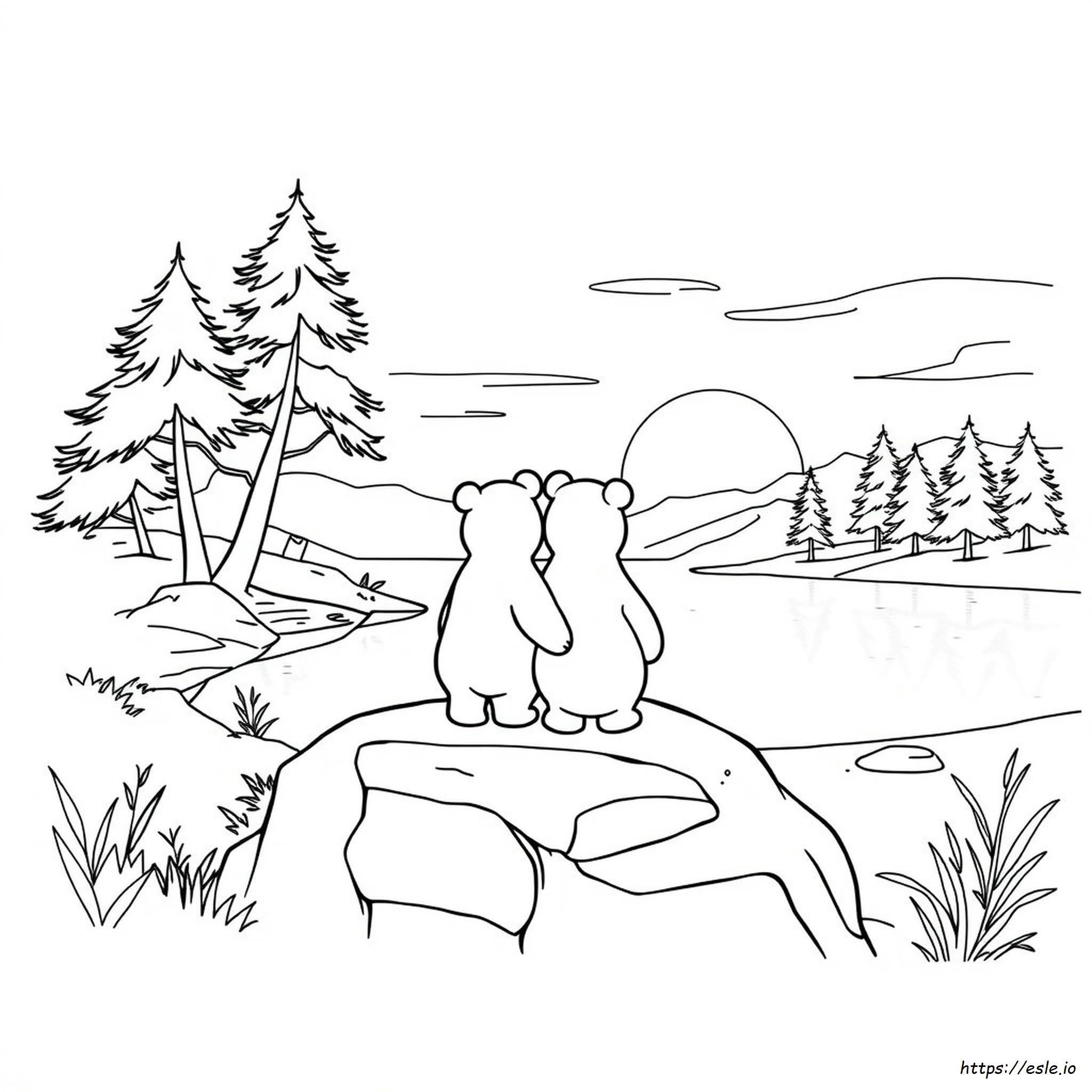 Disney Brother Bear Gambar Mewarnai