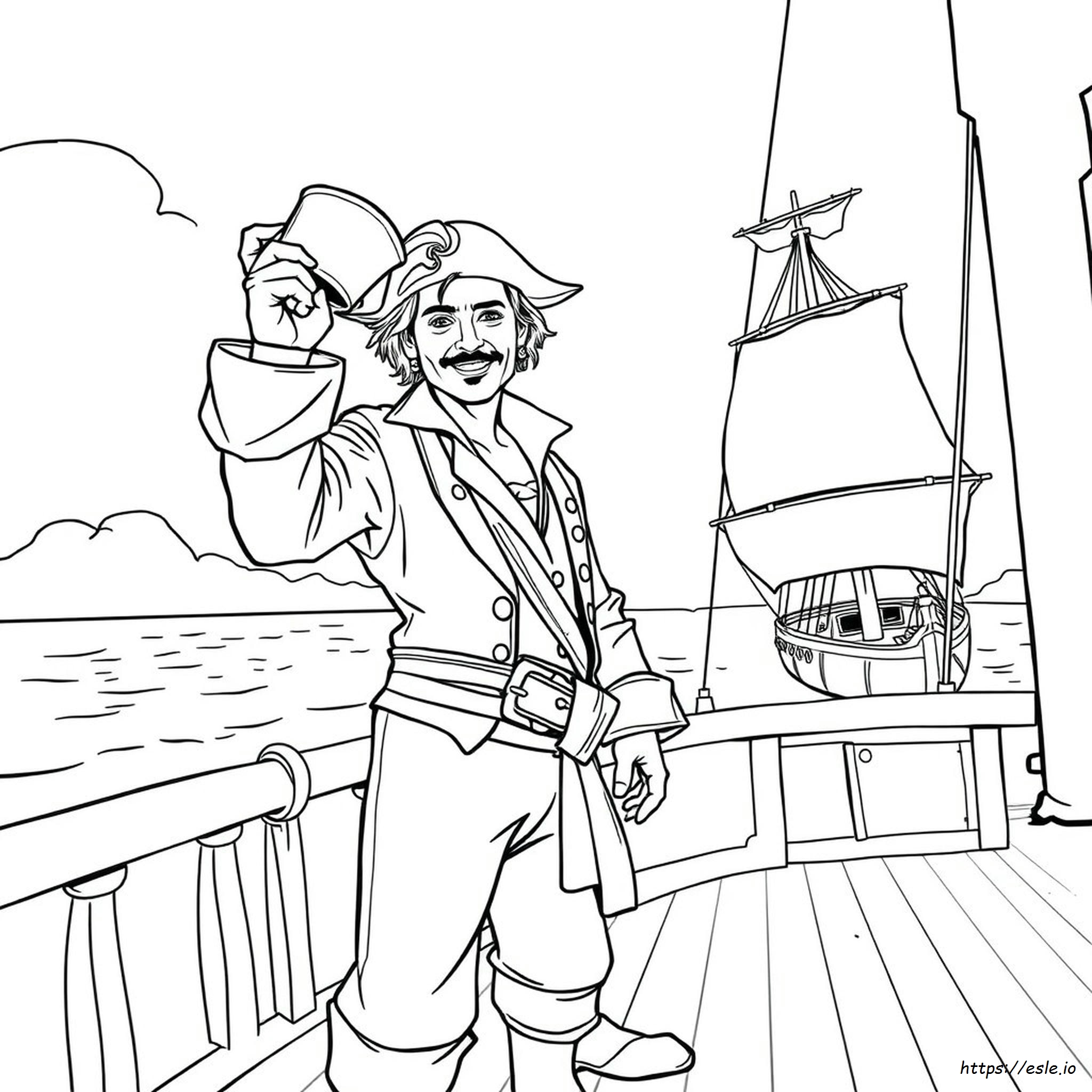 Johnny Depp Coloring Pages