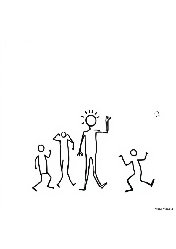 Keith Haring Coloring Book