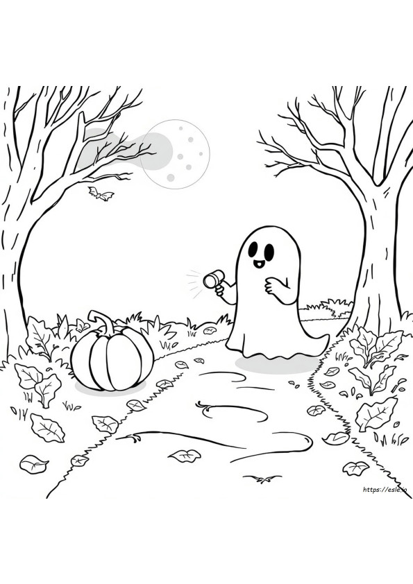 Halloween Sicherheit Ausmalbilder