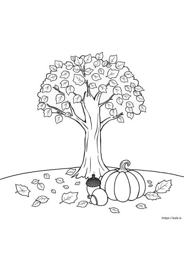 Herbst Ausmalbilder