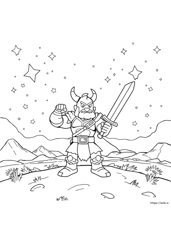 Brock Brawl Stars Dibujos Para Colorear