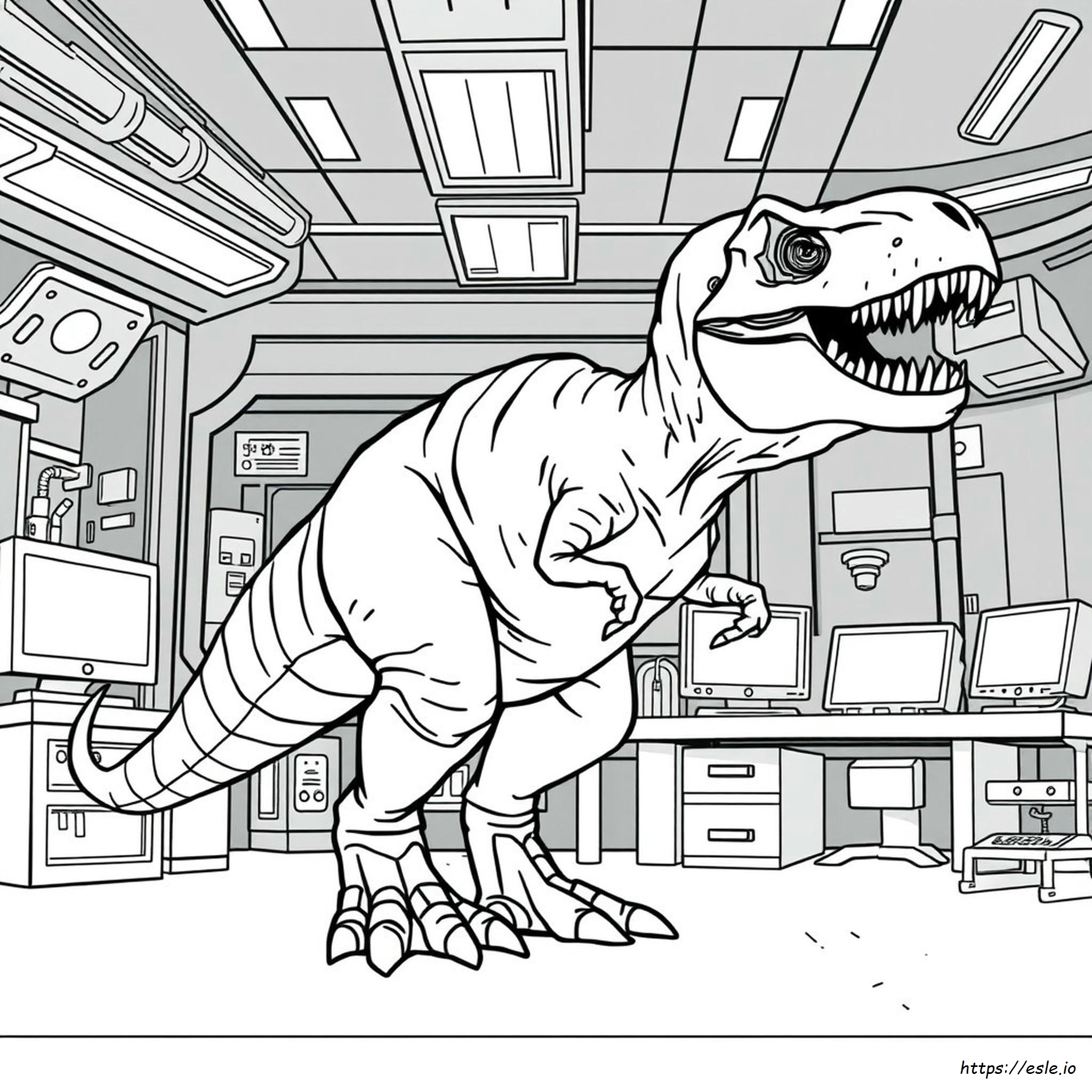 Indominus Coloring Pages