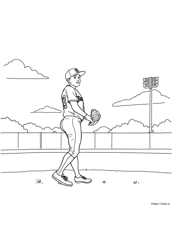Mookie Betts, Disegno Da Colorare