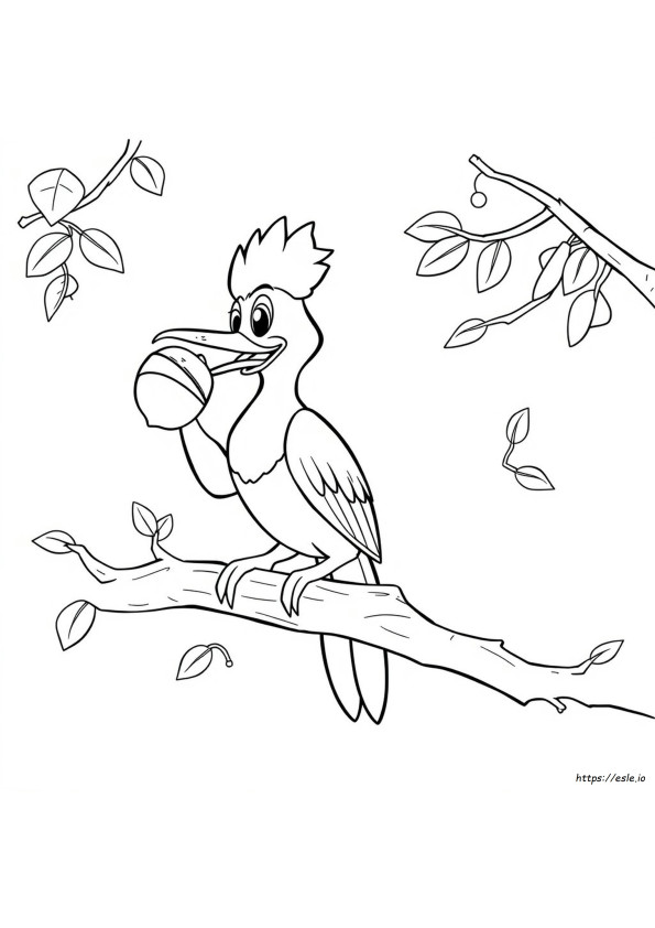 Woody Woodpecker Ausmalbilder Kostenlos