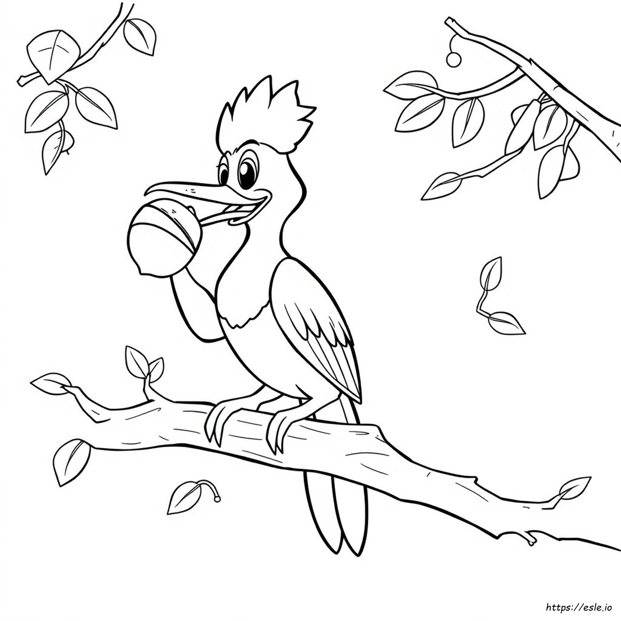 Woody Woodpecker Coloring Pages Free
