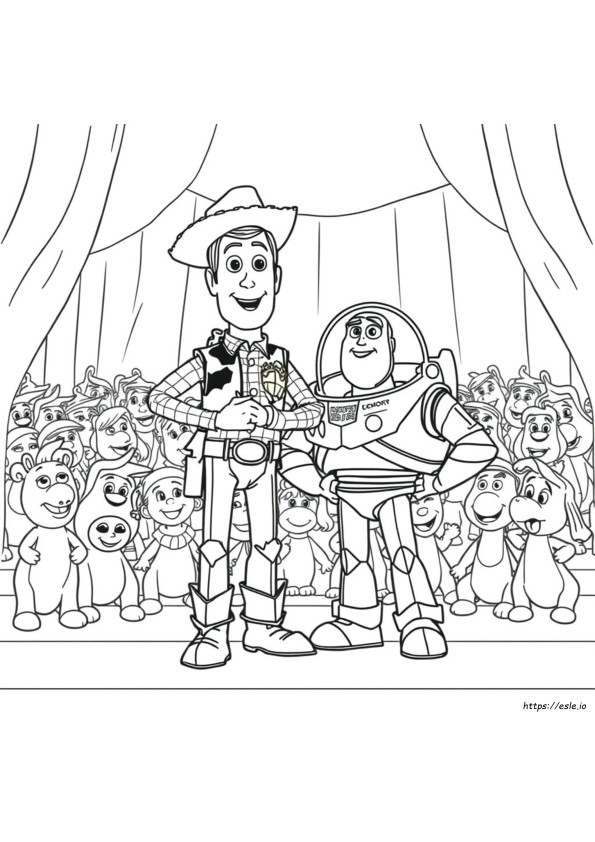 Toy Story Coloring Sheets Free