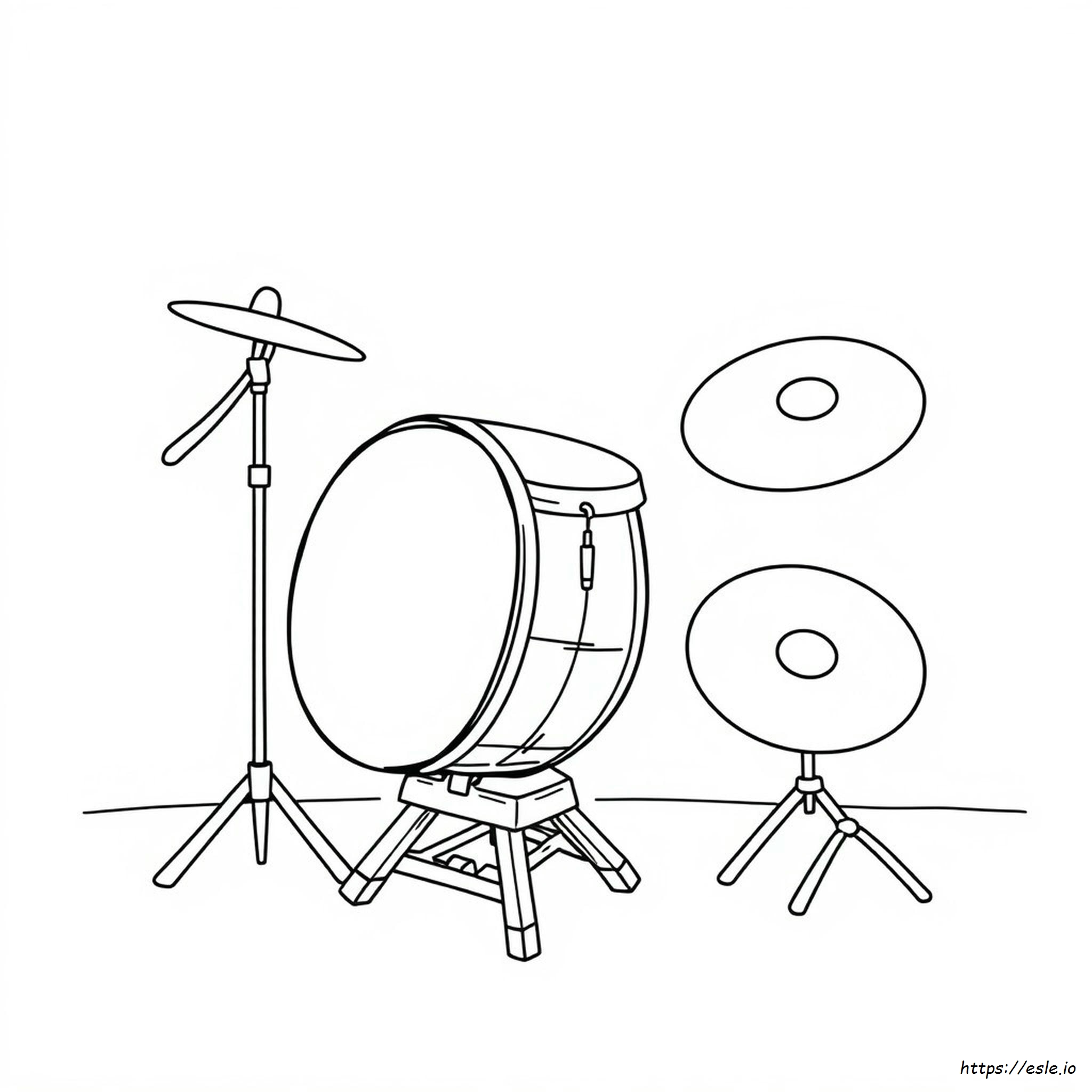 Drum Coloring Pages To Print