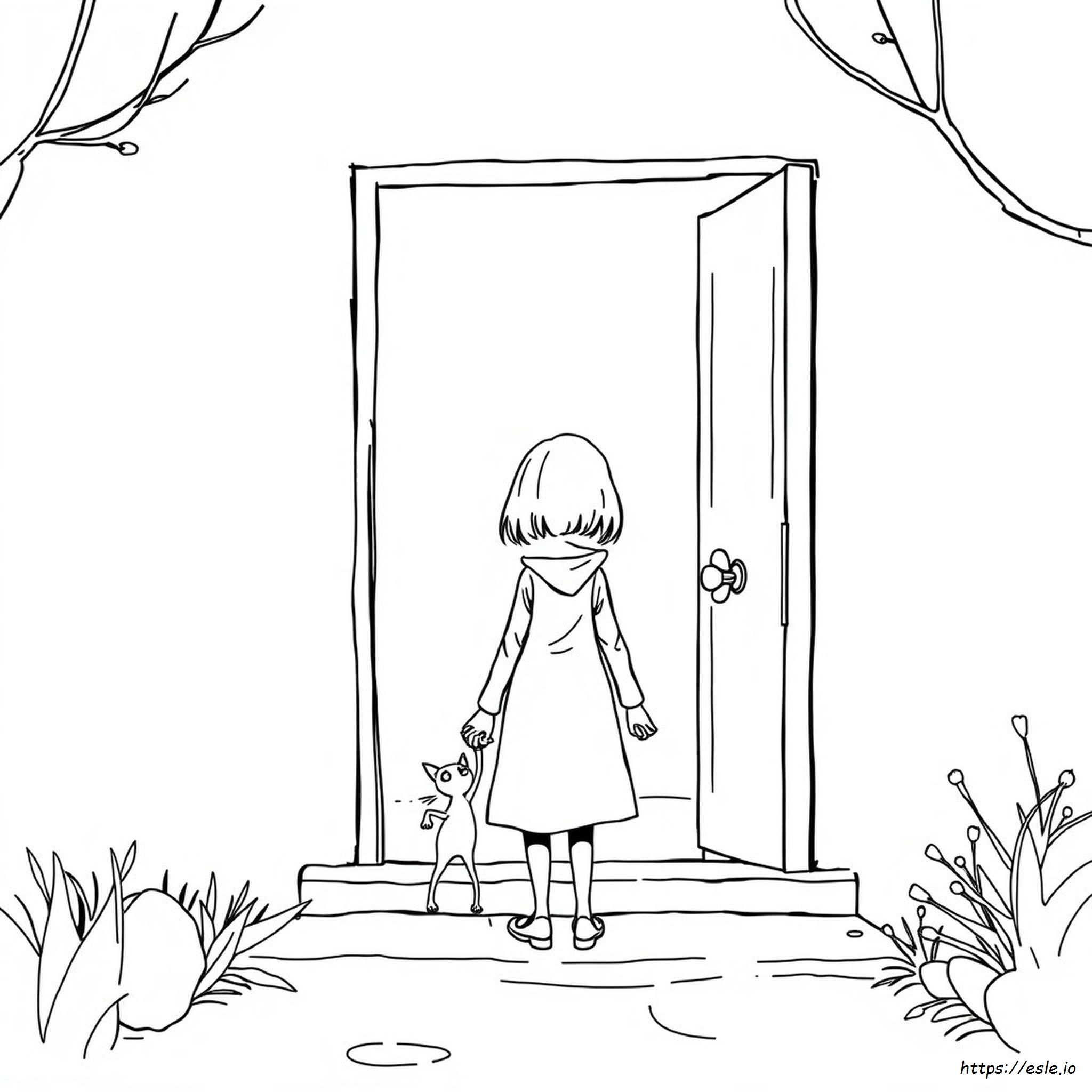 Printable Coraline Coloring Pages