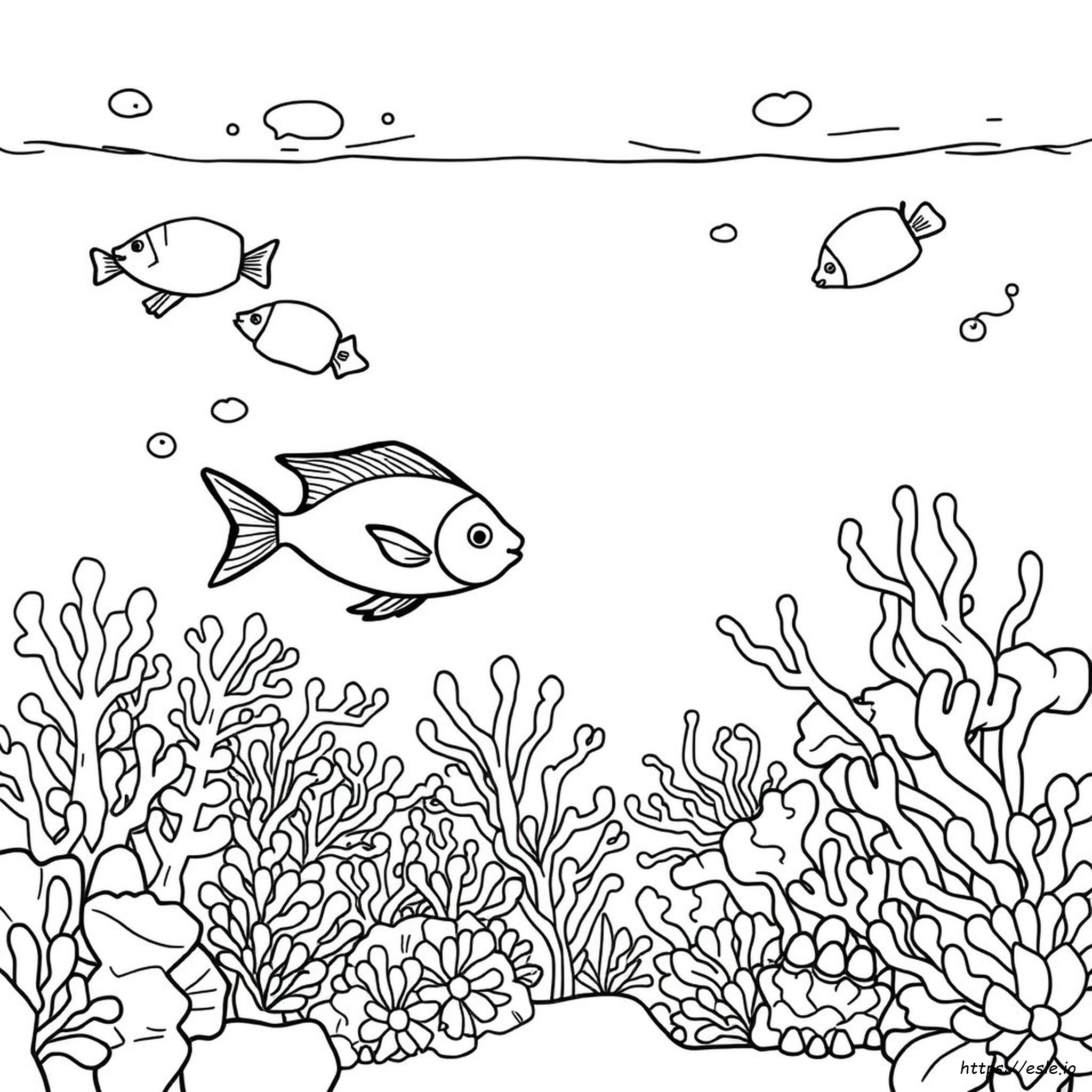 Underwater Colouring In