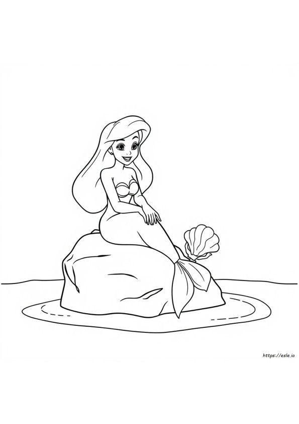 Ariel Colouring