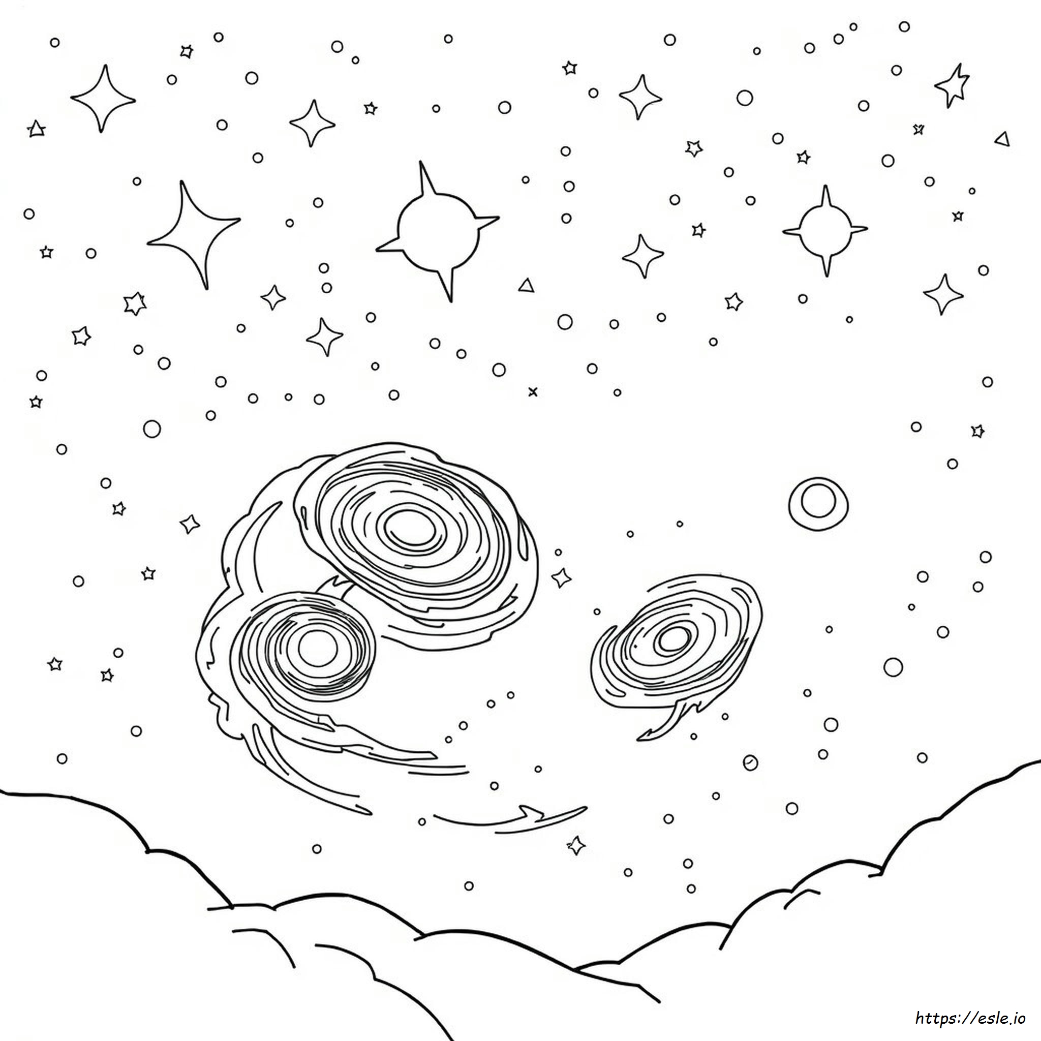 Coloring Pages Of The Galaxy