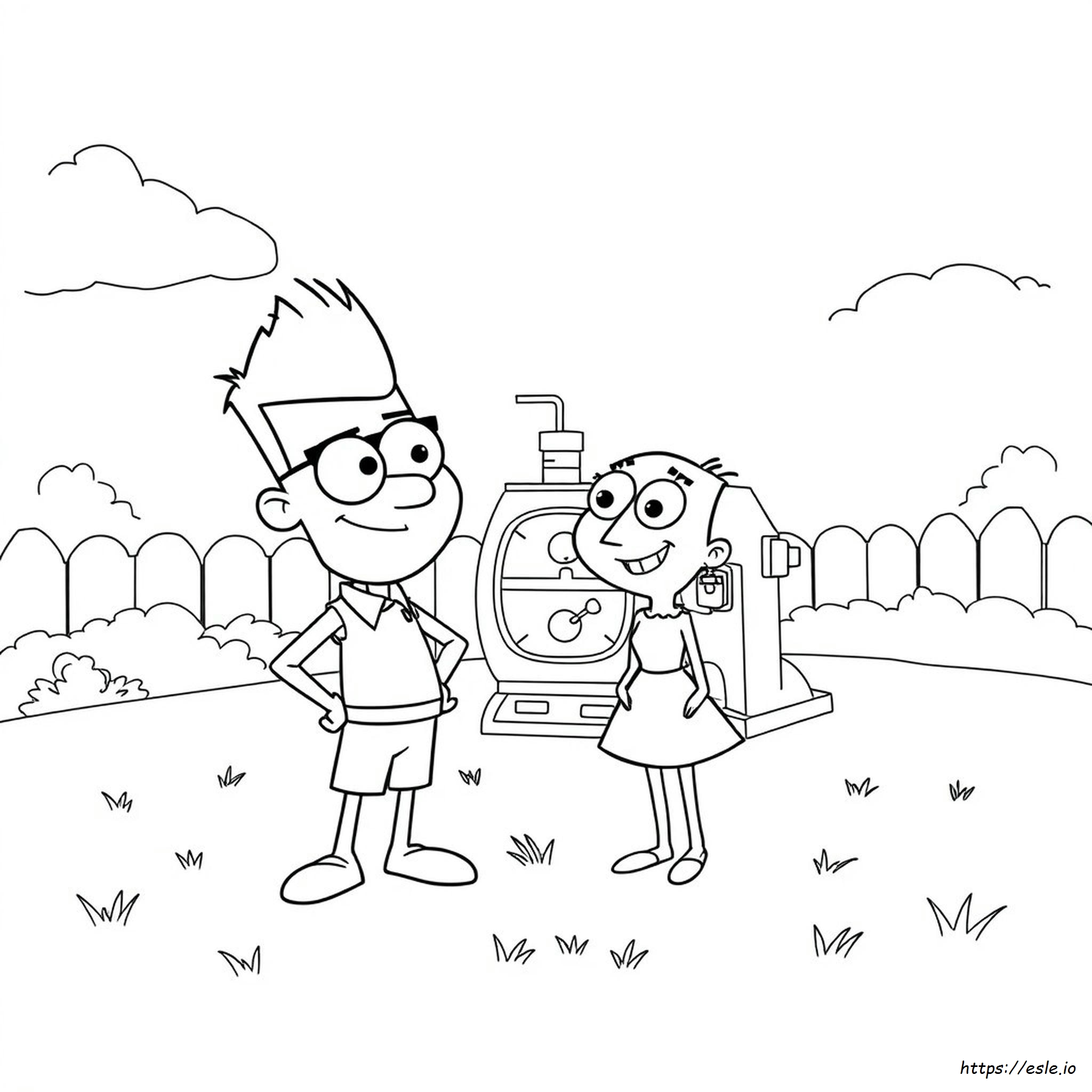 Fineasz I Ferb Kolorowanki Disney