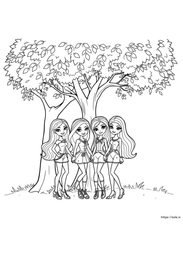 Bratz Bonecas Para Colorir Para Imprimir