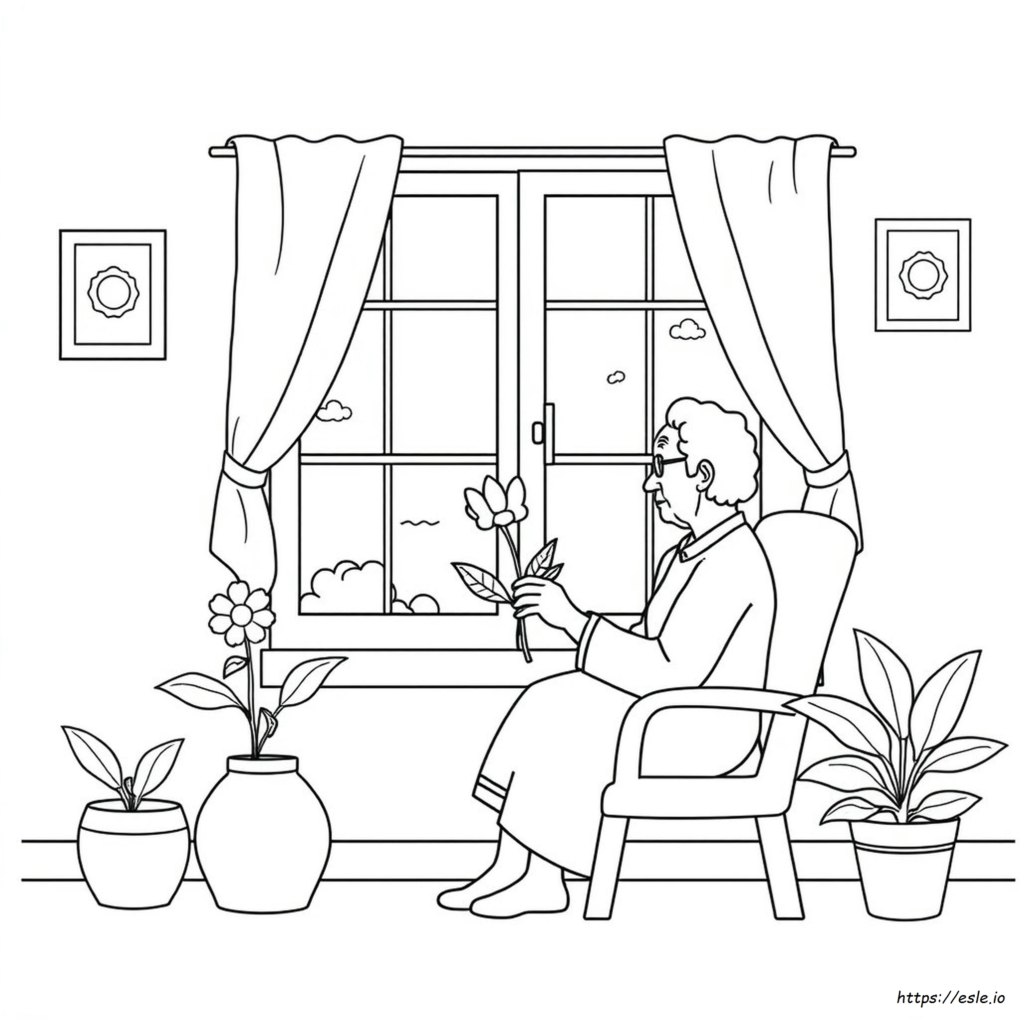 Dementia Patients Printable Easy Coloring Pages For Seniors