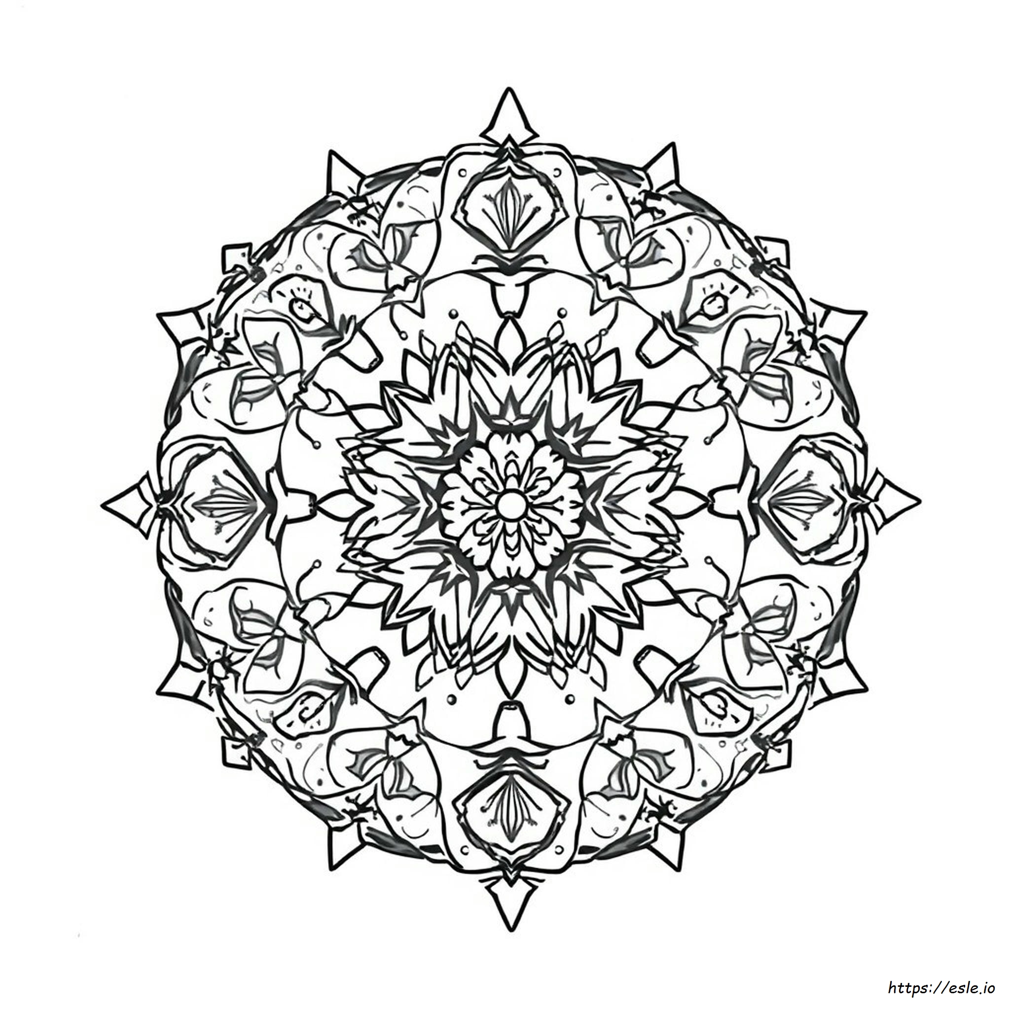 Mandala Di Natale Da Colorare Pdf
