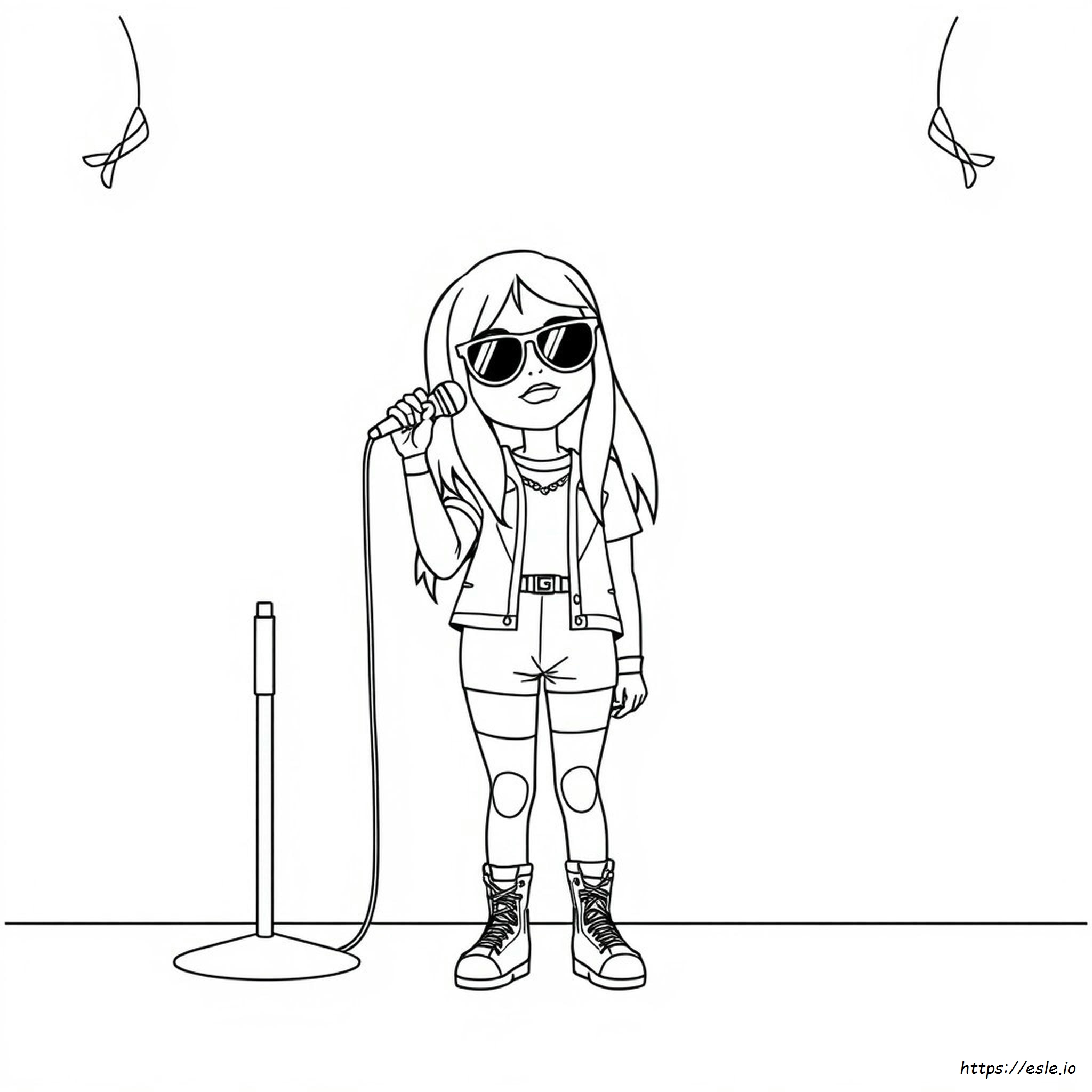 Billie Eilish Disegni Da Colorare