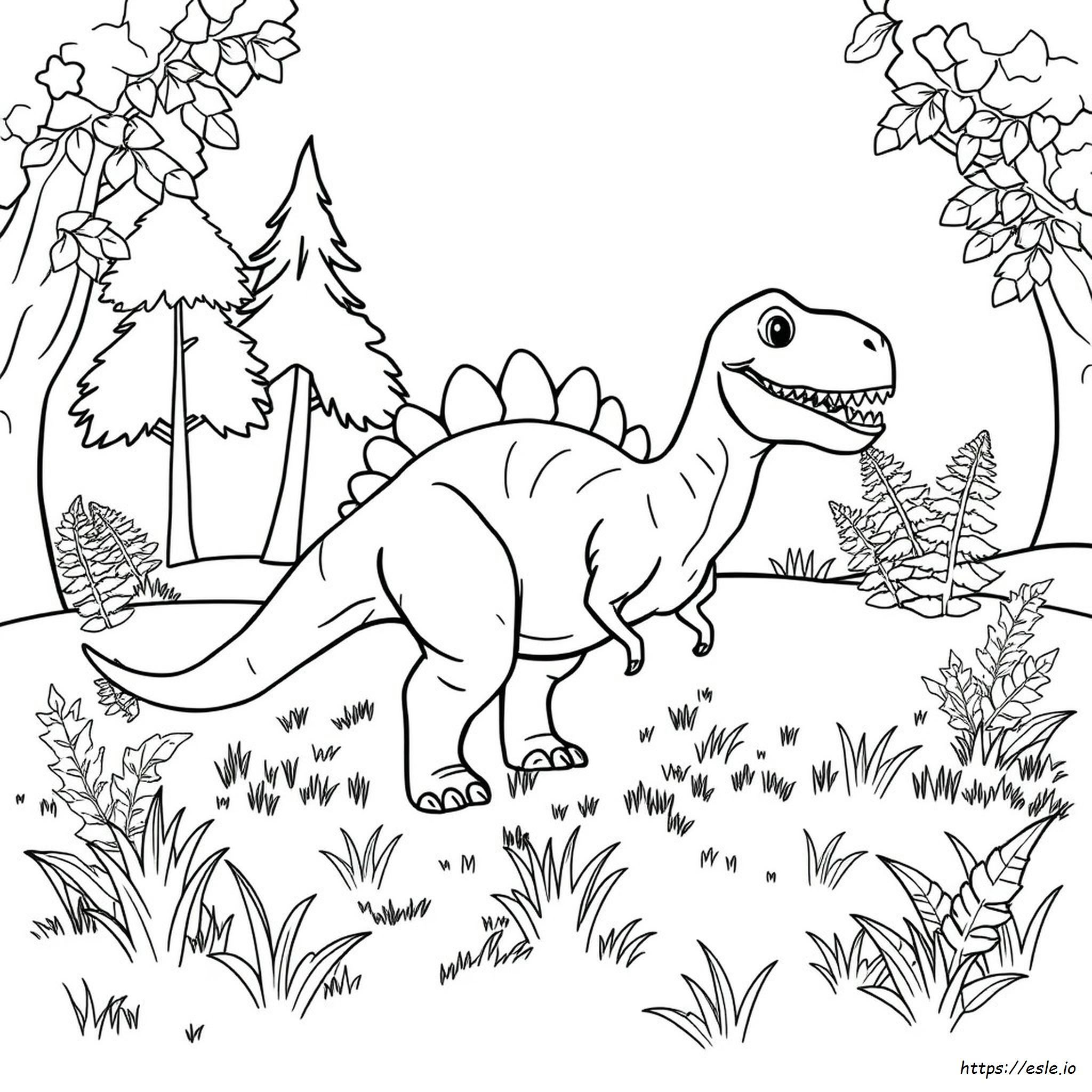 Coloriage Dino