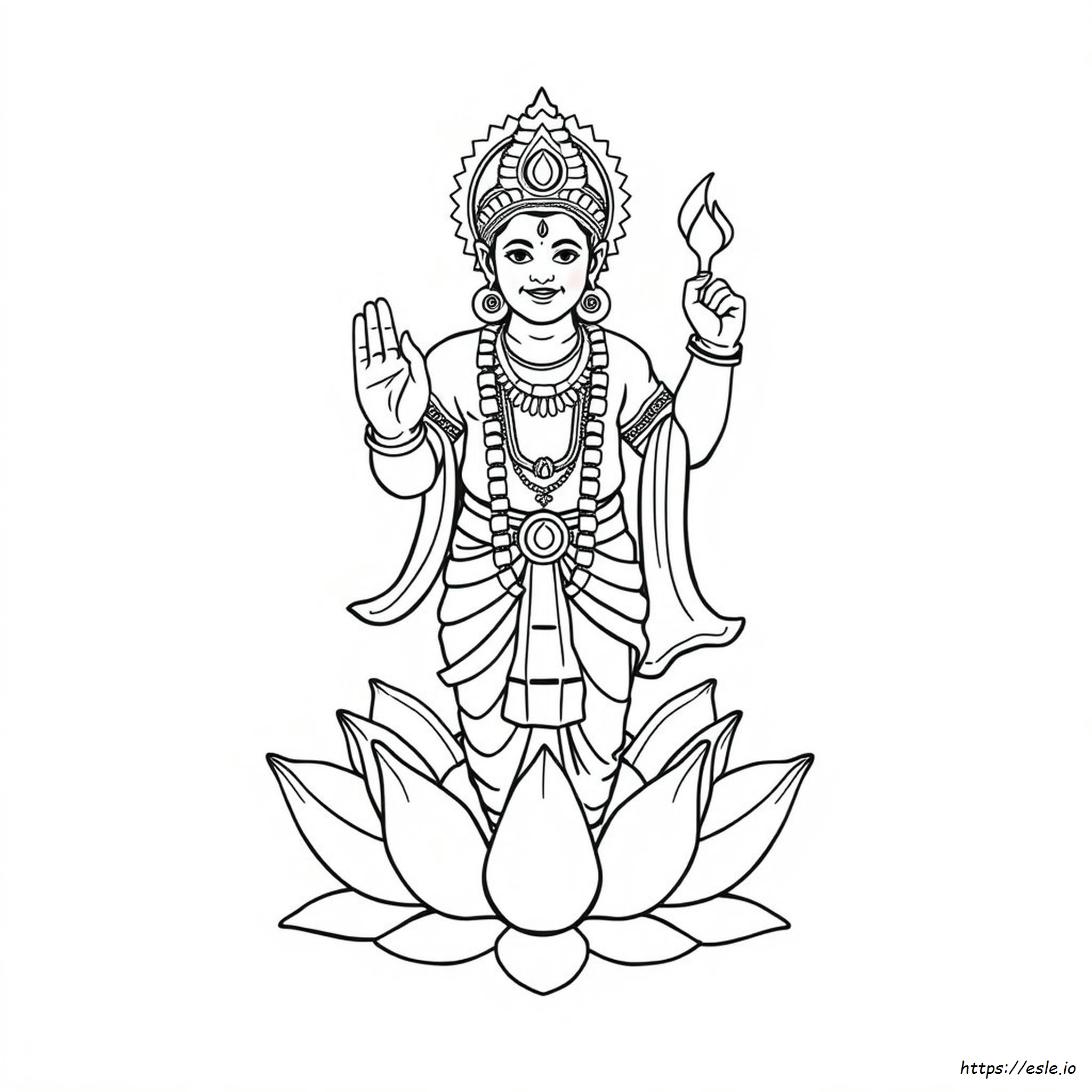 Tamil God Coloring Pages
