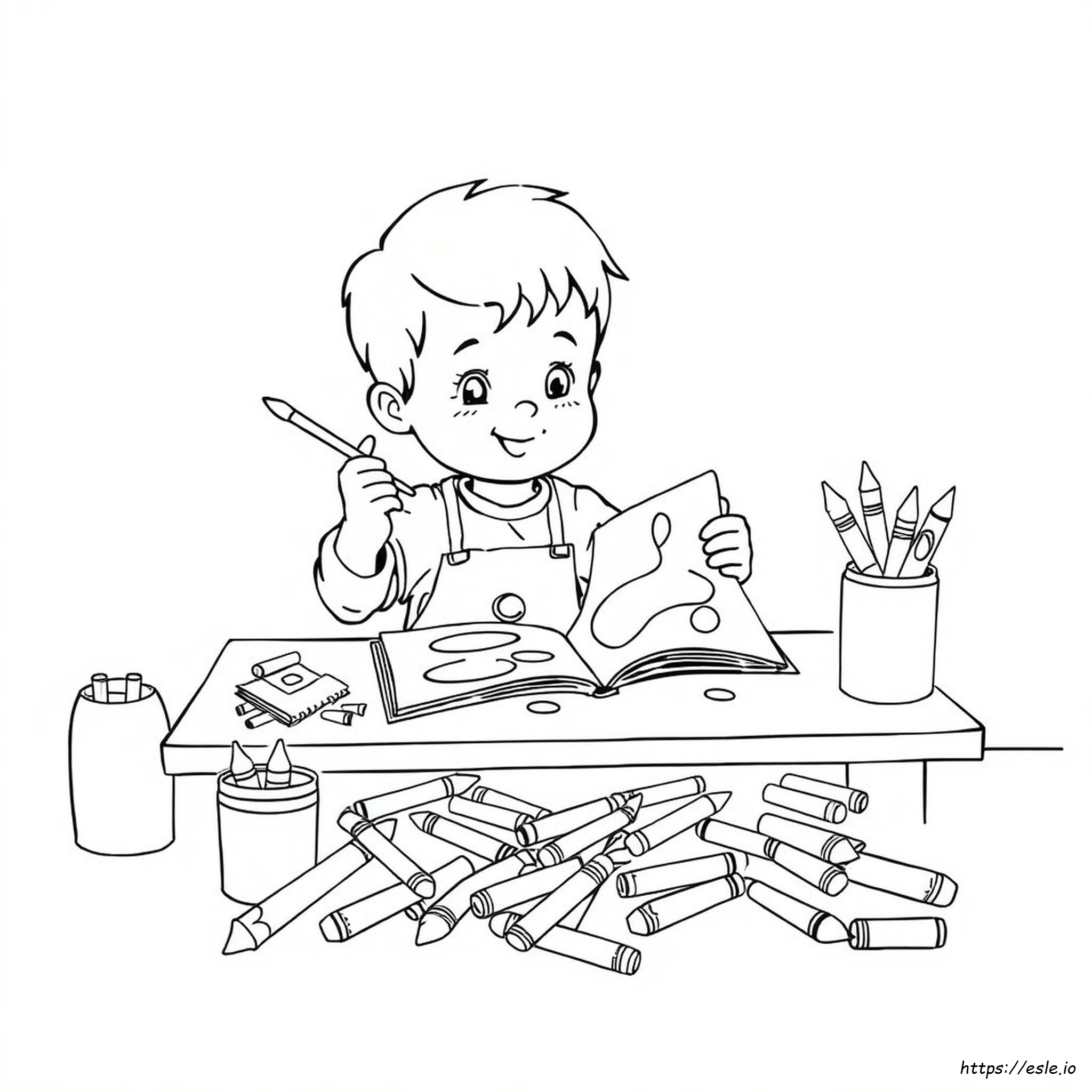 Mewarnai Gambar Dengan Referensi