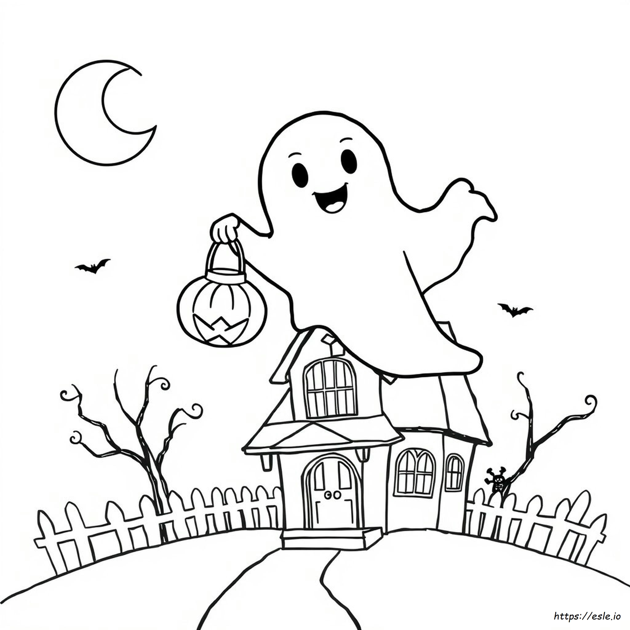 Cute Adorable Halloween Coloring Pages