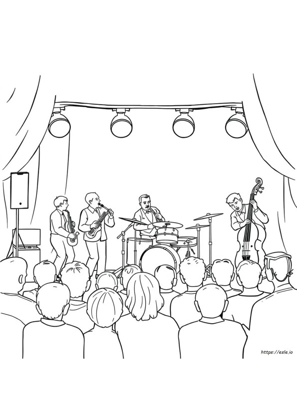 Jazza Coloring Pages Free