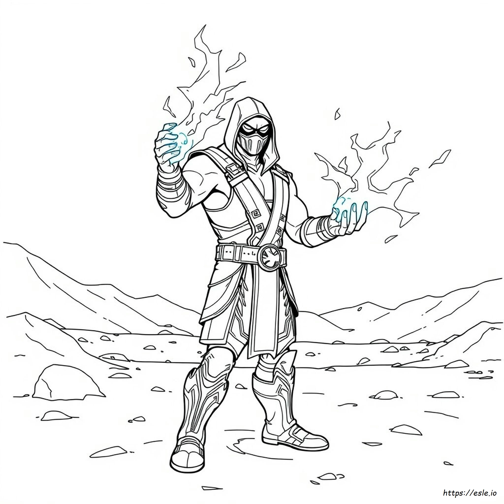 Mortal Kombat Coloring Pages