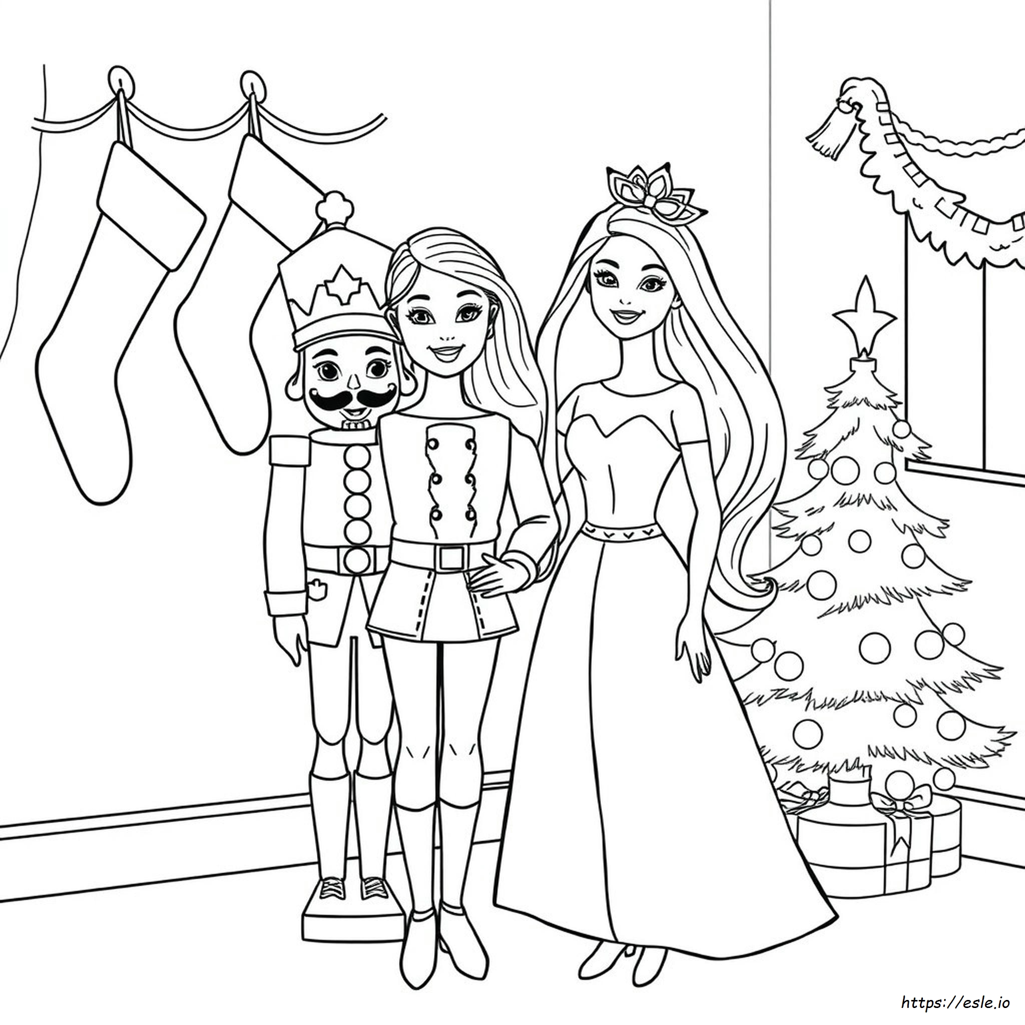 Barbie And The Nutcracker Coloring Pages