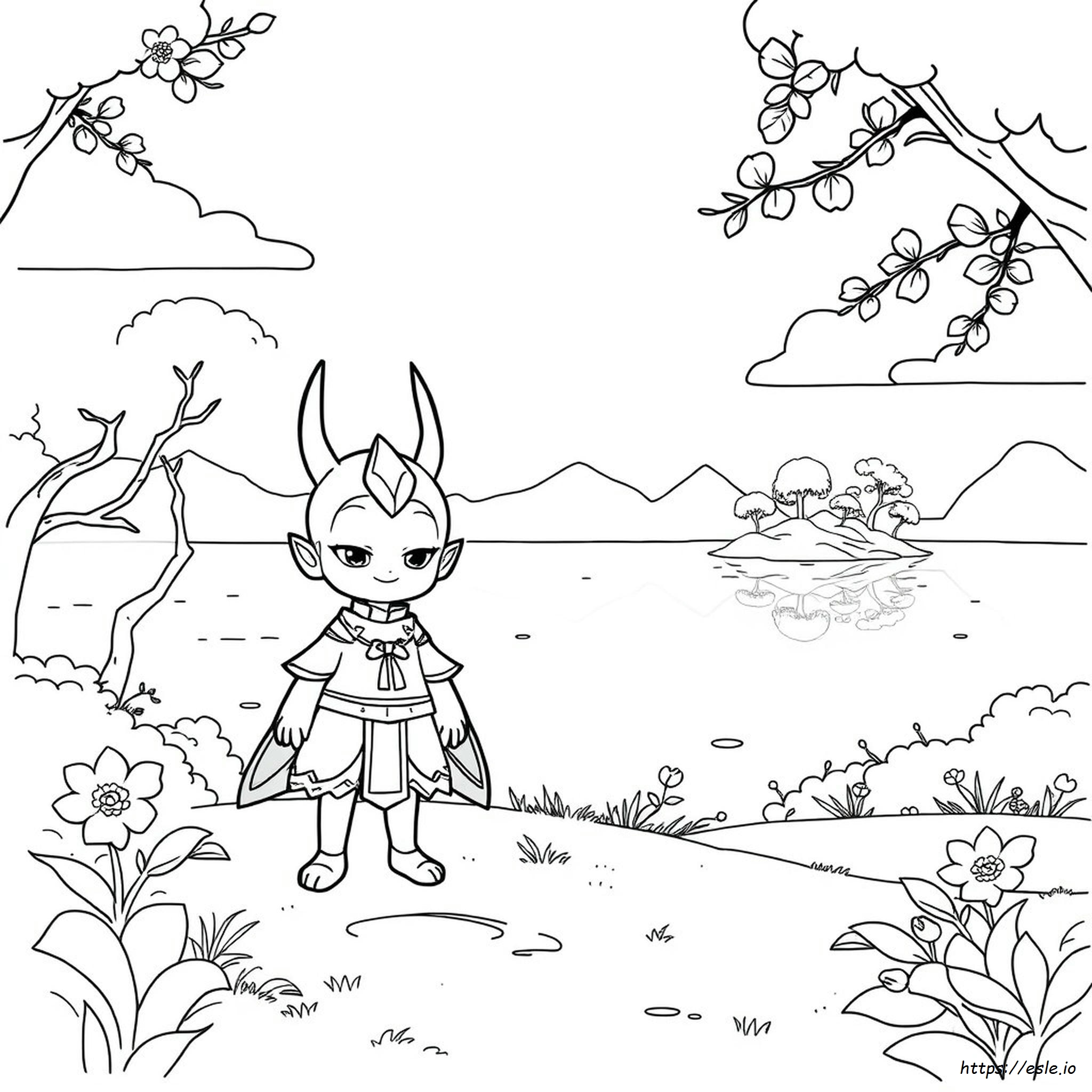 Genshin Coloring Book