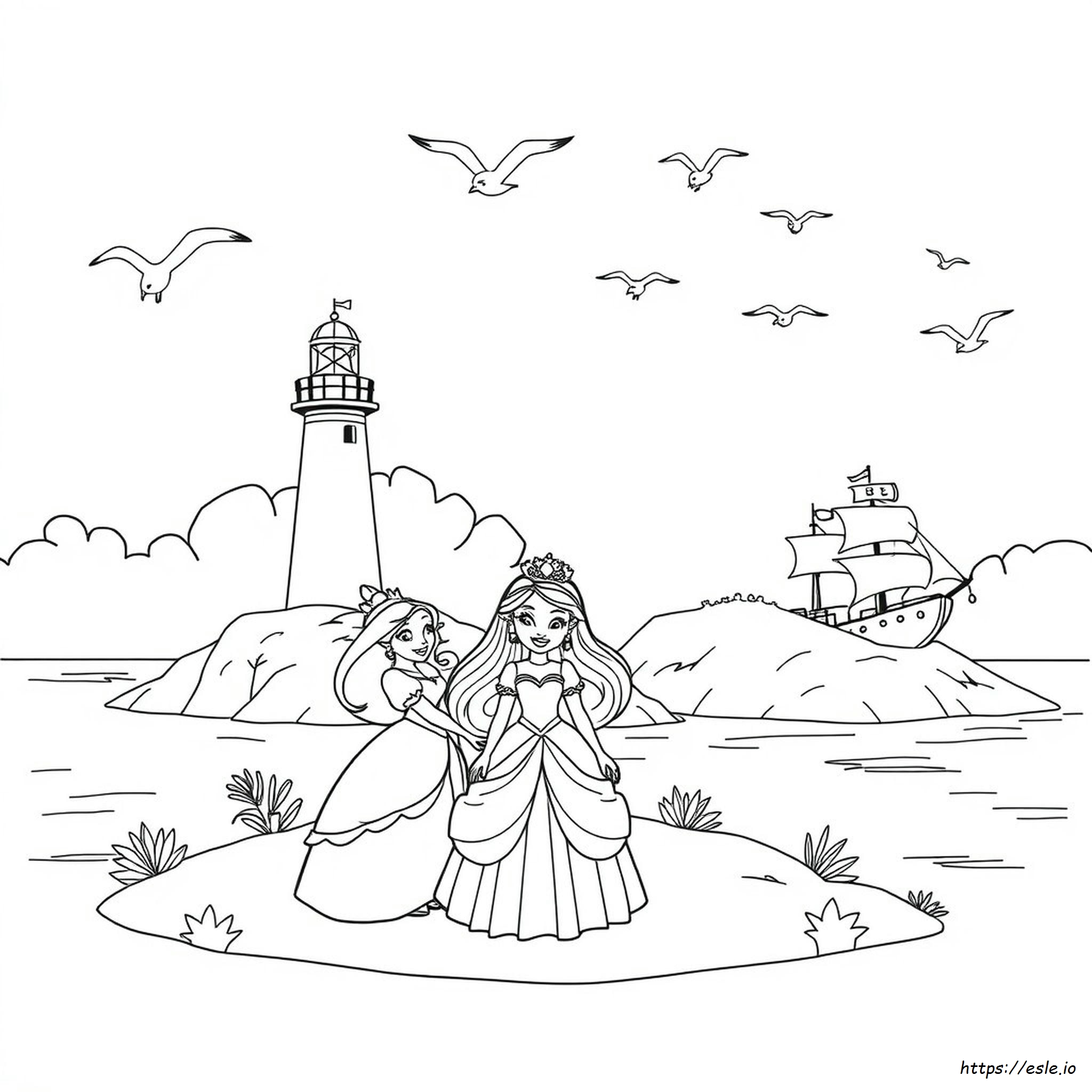 A4 Colouring Pages Disney