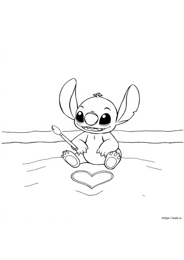 Stitch Boyama