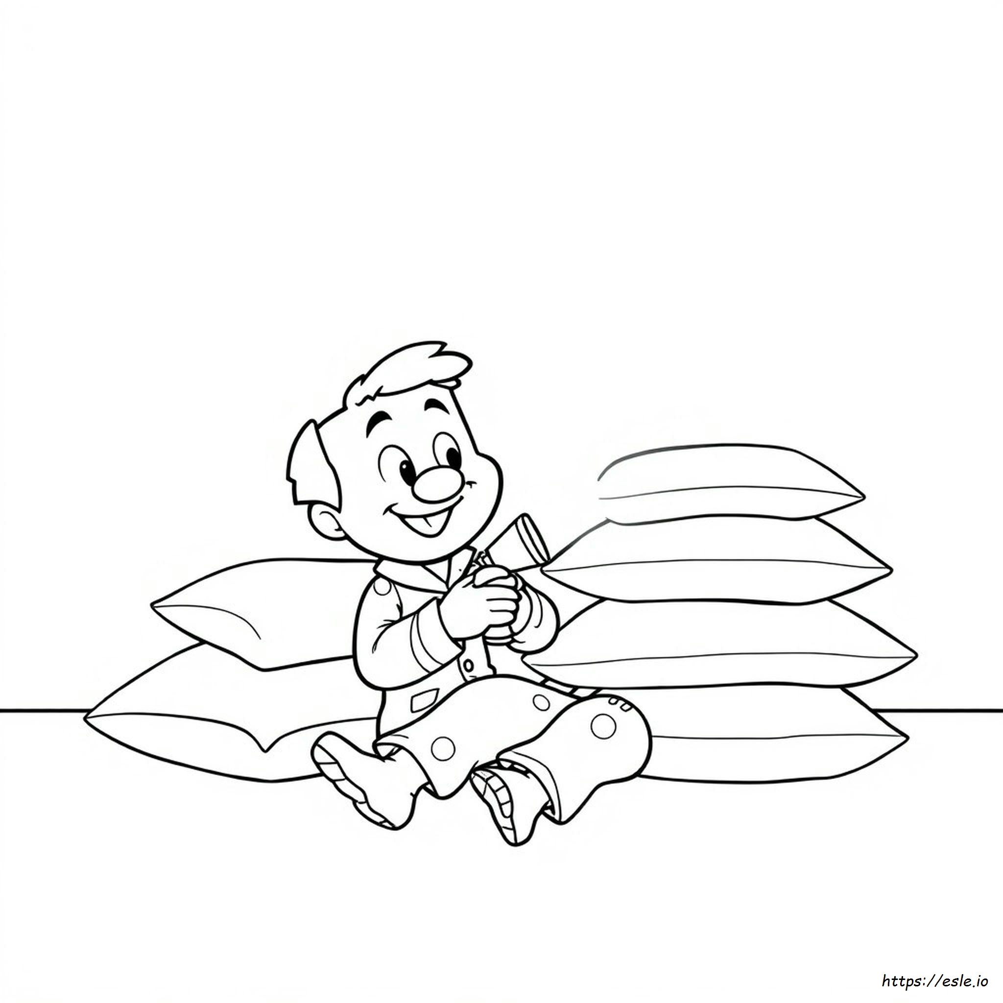 Pajama Sam Coloring Pages