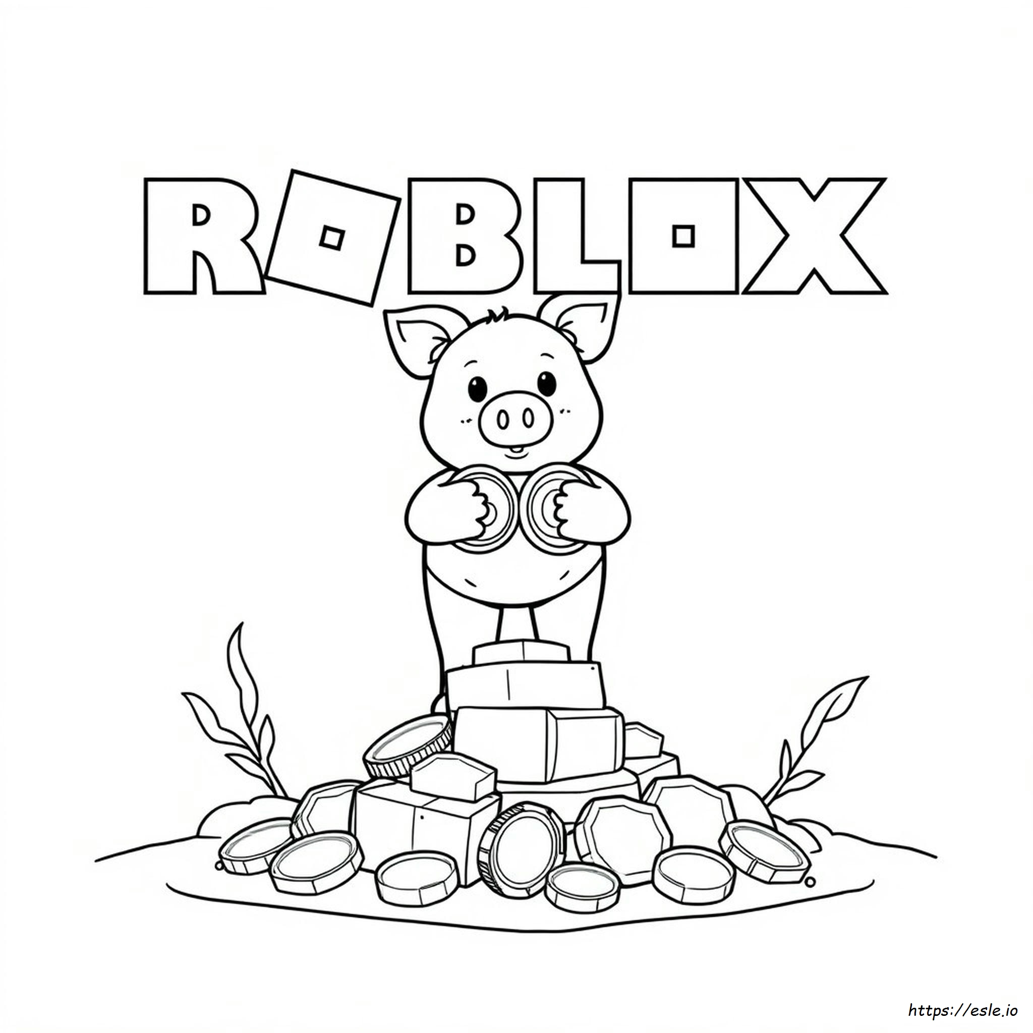 Roblox Piggy Coloring Pages Book 2