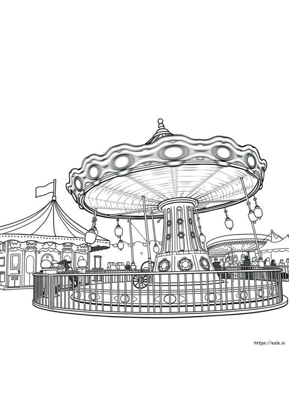 Luna Park Da Colorare
