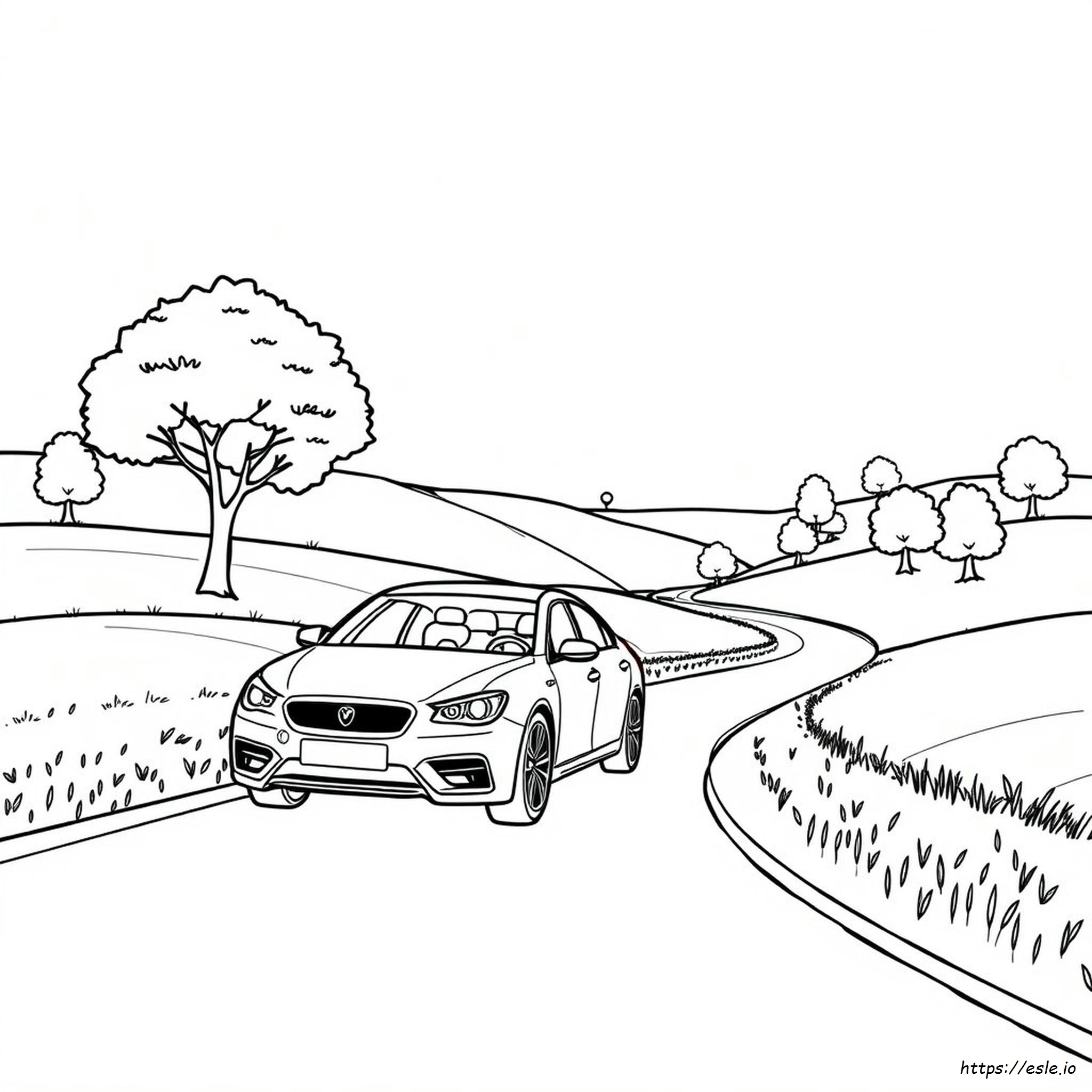 Detailed Car Coloring Pages For Adults