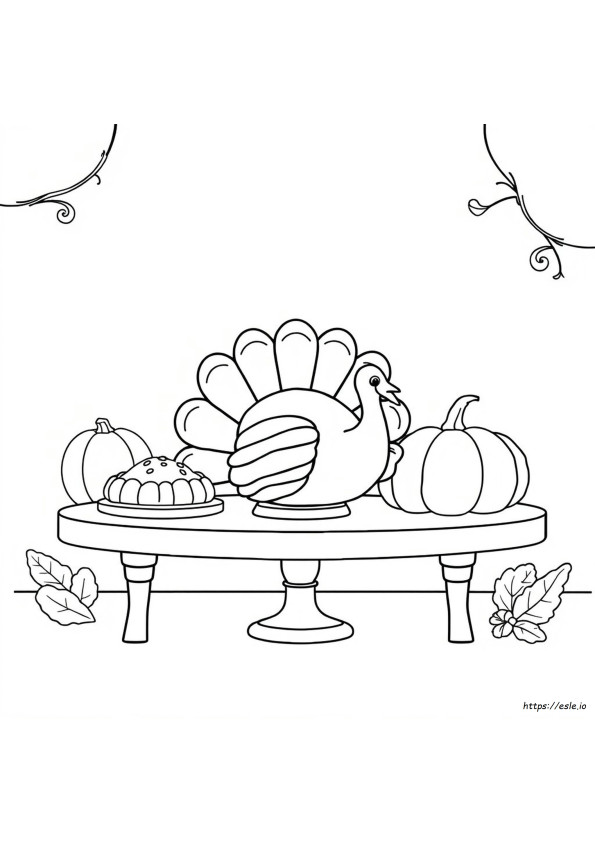 Thanksgiving 2018 Coloring Pages