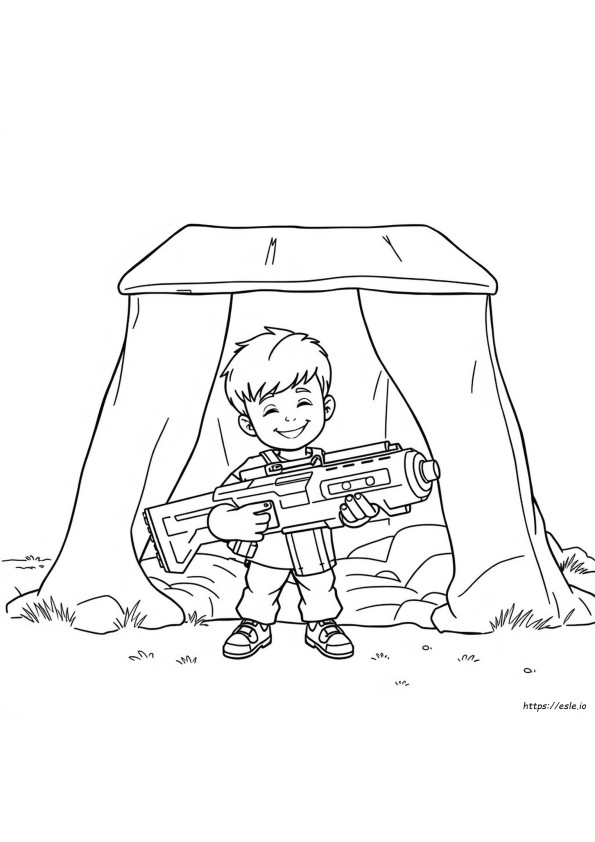 Mewarnai Gambar Nerf