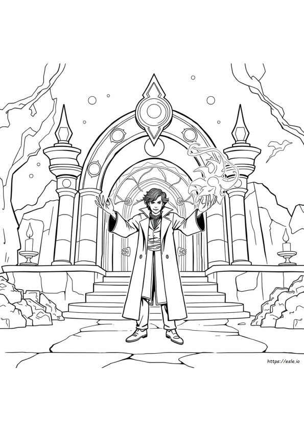 Doctor Strange Ausmalbilder