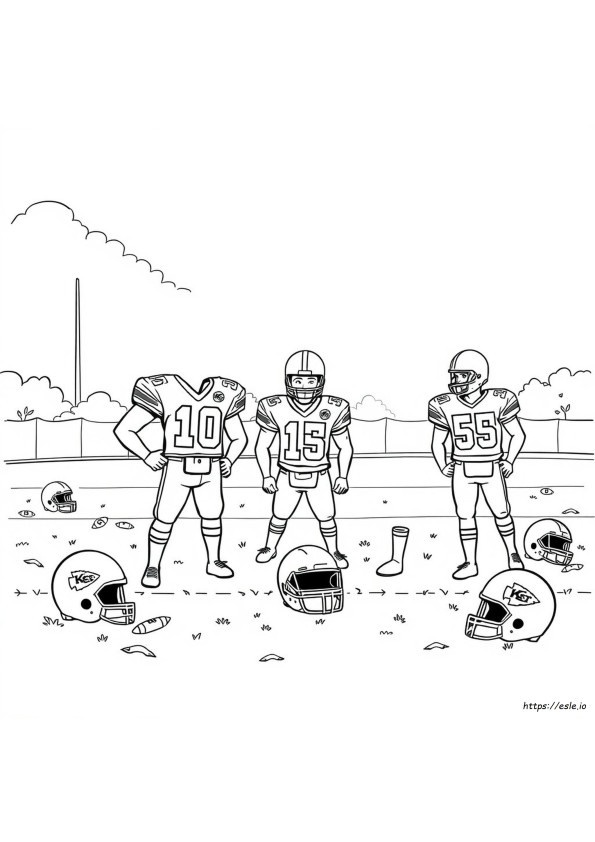 Free Printable Chiefs Coloring Pages