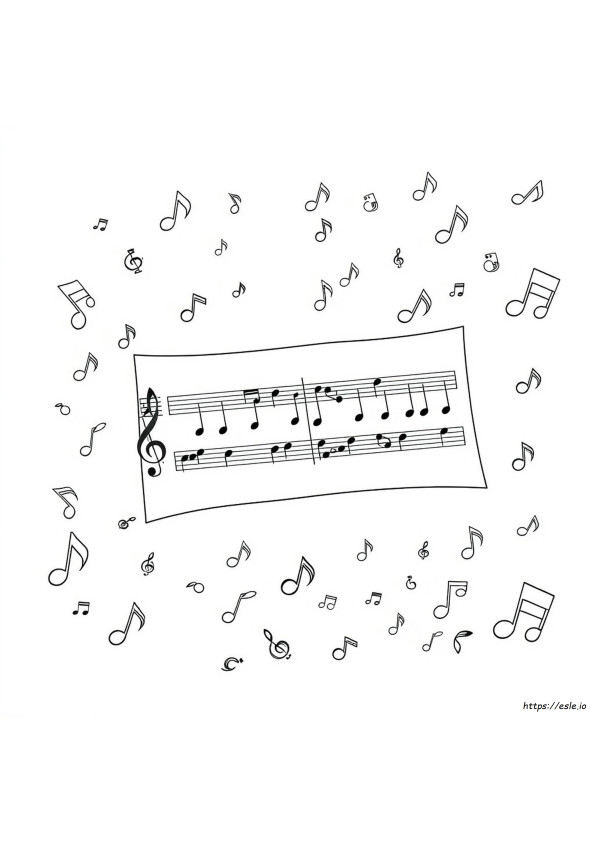 Music Coloring Book