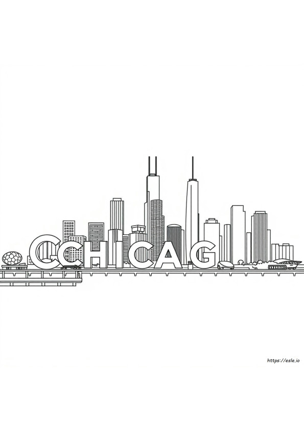 Kolorowanka Chicago