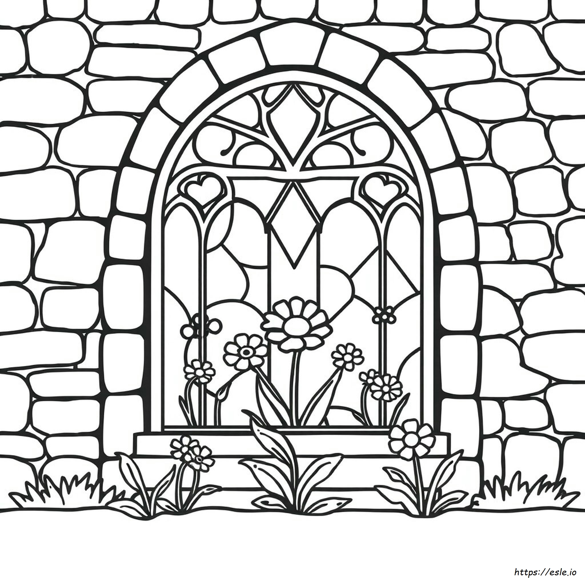 Coloring Pages Of Stained Glass Windows