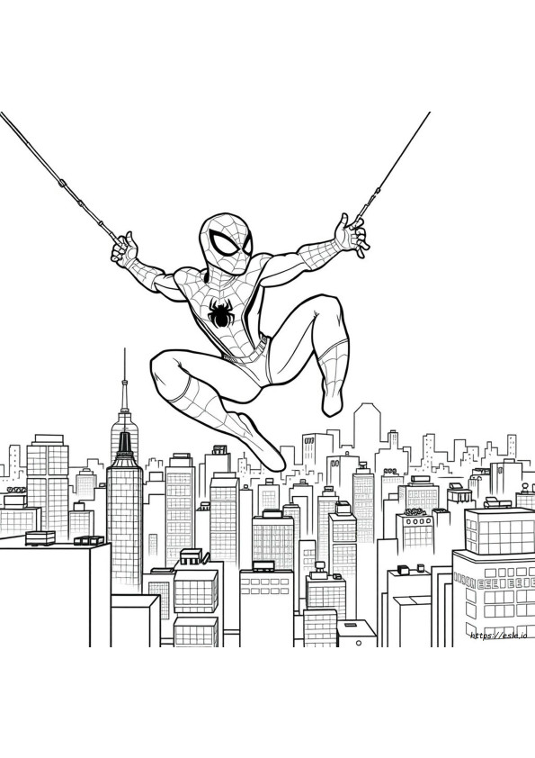 Spiderman Ausmalbilder