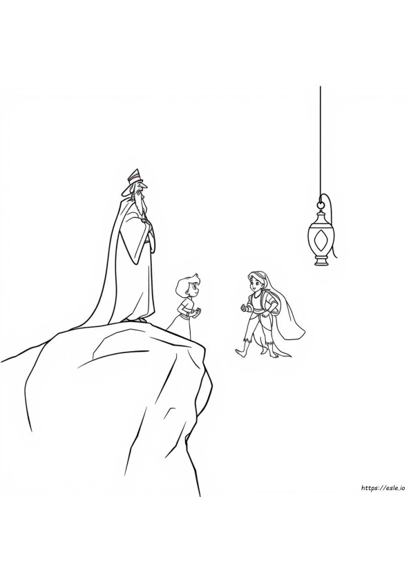 Jafar Aladdin De Colorat