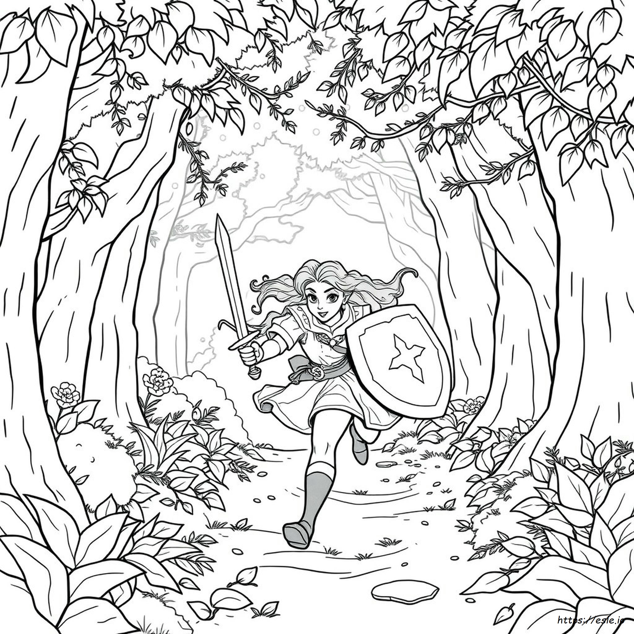 Disney Brave Coloring Pages
