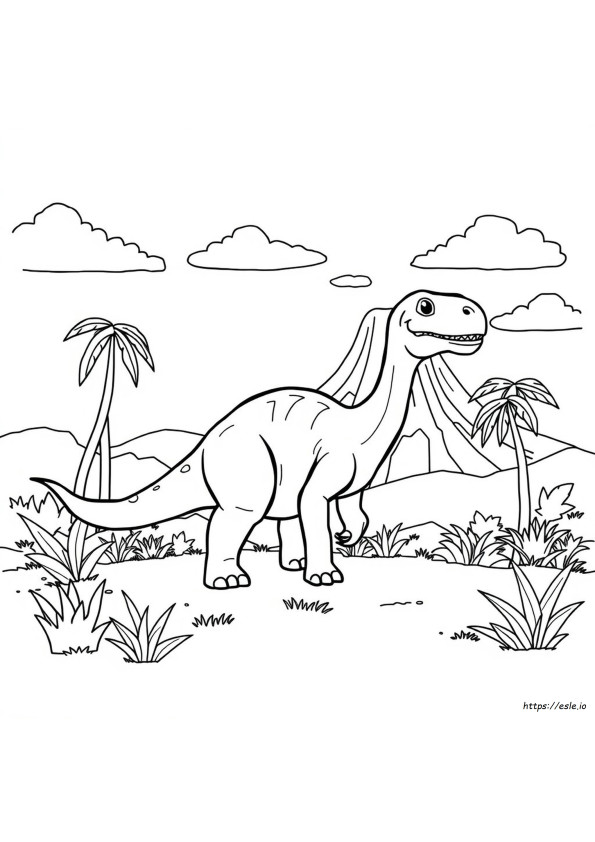 Dinosaurus Värityskuvat